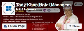 Tony Khan Hotel Management - Facebook Page